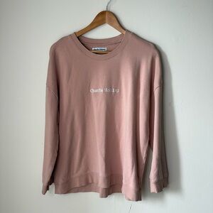 Charlie Holiday Pink Crewneck